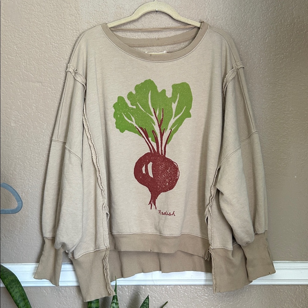 Free People Graphic Camden Pullover - Picture 5 of 9